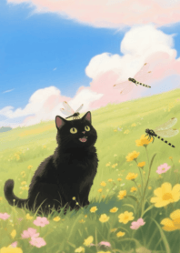 Purr & Flutter:Black Cat