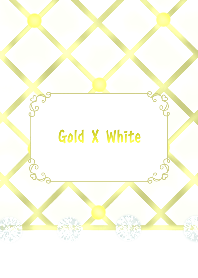 Gold X White *