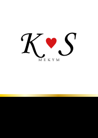 Love Initial K&S イニシャル 3