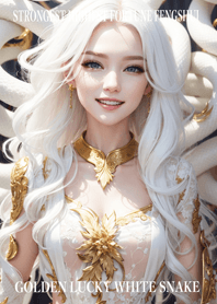 Golden White Snake of Luck 88