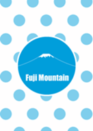 Fuji Mountain (Polka dot)