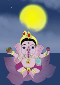 Ganesha give luck
