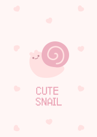 Cute snail Pattern Pink