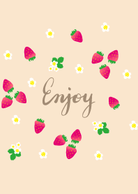 Strawberry simple cute5 from Japan