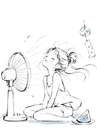 涼風女孩｜風鈴與夏日小憩#2