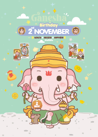 Ganesha x November 2 Birthday