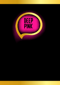 Deep Pink Gold In Black Theme