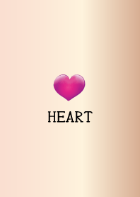 SIMPLE HEART PINK