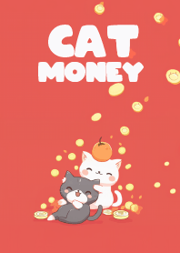 money lucky cat: red theme