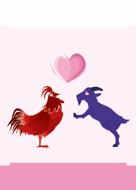 ekst Red (Chicken) Love Blue (Sheep)