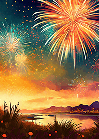 Beautiful Fireworks Theme#369