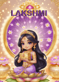 Purple Lakshmi- Wealth & Rich Theme (JP)