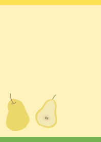 pear Day1 on yellow