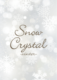 Snow Crystal White 5 -winter-