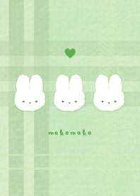 Rabbit Patch x Plaid  - Green 01