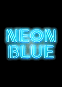 NEON BLUE!