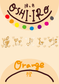 I found my OSHI-IRO , Orange-91