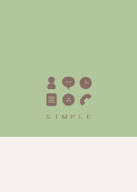 SIMPLE(beige green)V.214b