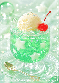 Cream melonsoda