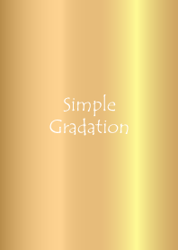 Simple Gradation -GOLD 13-