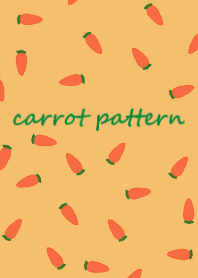 carrot pattern:greenorange