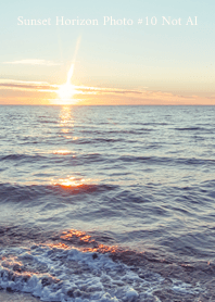 Sunset Horizon Photo #10 Not AI