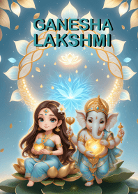 Ganesha, Lakshmi, wealth,Rich,Money (JP)