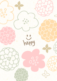 3colored ball-like flowers12