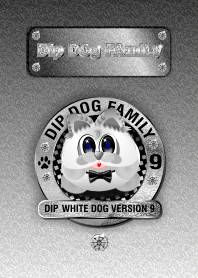 Theme Dip White Dog