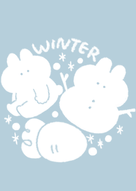 rabbit and carrot(winter)
