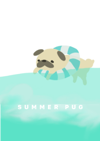 Summer pug