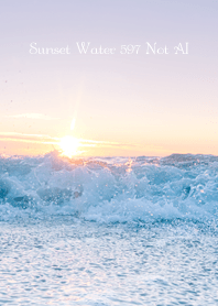 Sunset Water 597 Not AI