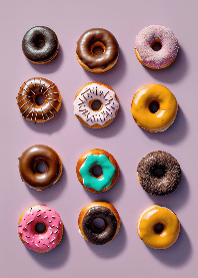 Kawaii donuts 2