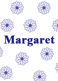Magic Margaret Pattern [White&Navy]