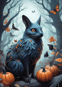 Halloween small animals 04A00C