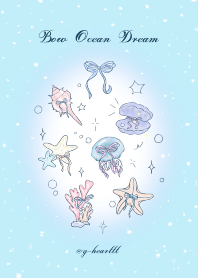 我在海裡遇到了好多蝴蝶結