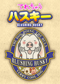 Blushing husky