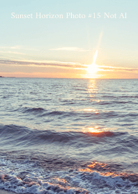 Sunset Horizon Photo #15 Not AI