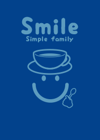 Smile & Teatime Royal blue