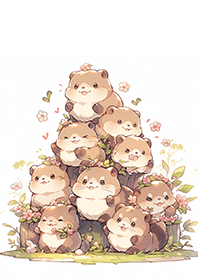 2023 LET'S DRAW 療癒您的心❤快樂松鼠