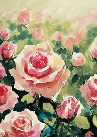 薔薇(バラ)の花の着せかえ(R4117)