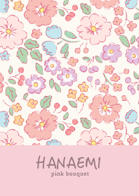 HANAEMI pink bouquet world
