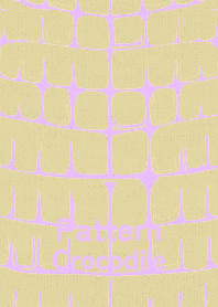 Pattern Crocodile cream