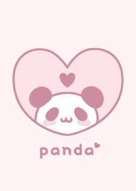 Panda Heart [Pink]