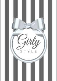 Girly Style-SILVERStripes-ver.15