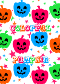 Colorful pumpkin