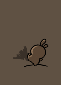 rabbit of staring . martial art