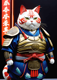 Samurai Kucing Ukiyo-e 3
