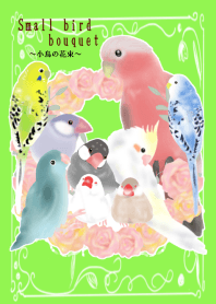 Small birds bouquet