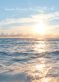 Sunset Horizon Photo147 Not AI